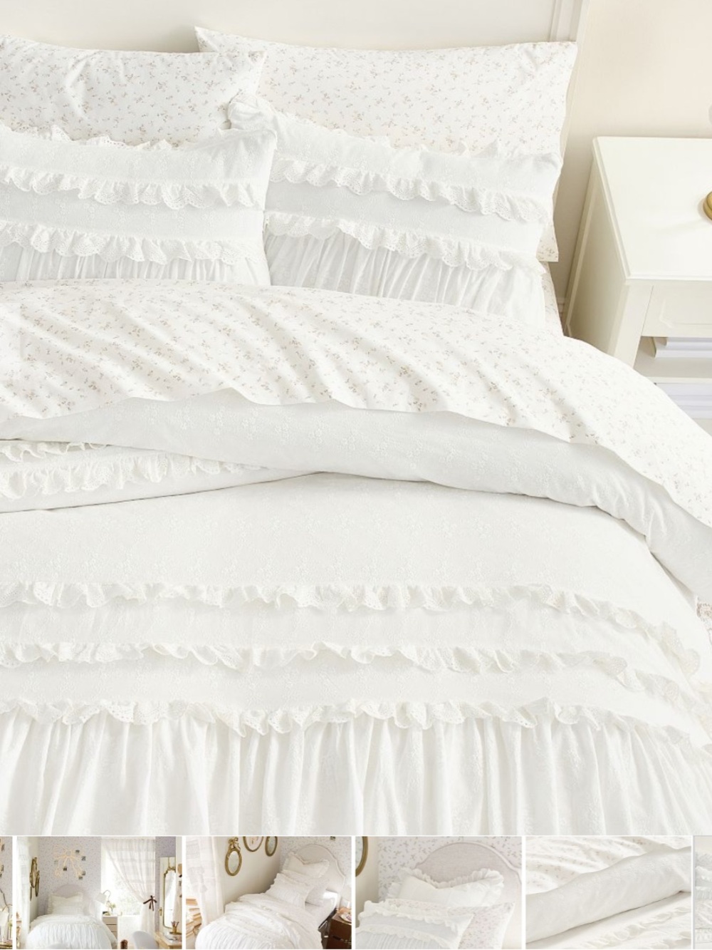Love Shack fancy garden royale full/queen duvet cover❤️❤️❤️❤️